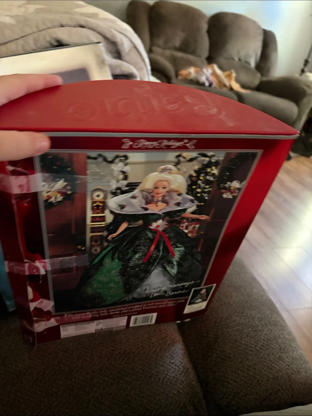 Barbie Teal and Red Holiday Special Edition Doll